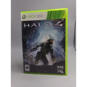 Xbox 360 Halo 4 Game Disc Case and Manual Complete